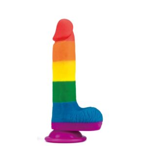Dildo Prider 7.5 Silicona Líquida LGBT
