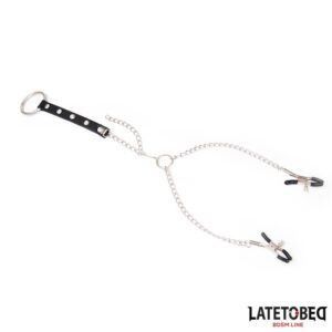 Pinzas Pezones con Anillo para Pene Talla Única