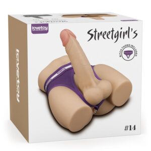 Streetgirls 15 Masturbador con Dildo Articulable